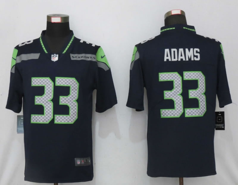 Nike Seattle Seahawks 33 Adams Navy Blue Vapor Untouchable Limited Jersey,We sell and wholesale Nike Seattle Seahawks 33 Adams Navy Blue Vapor Untouchable Limited Jersey on line form chian!